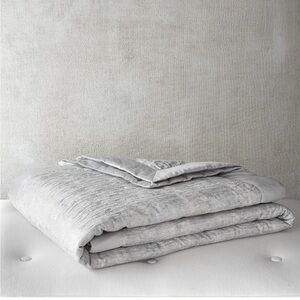 Hudson Park Collection Rippled Texture Coverlet, Queen